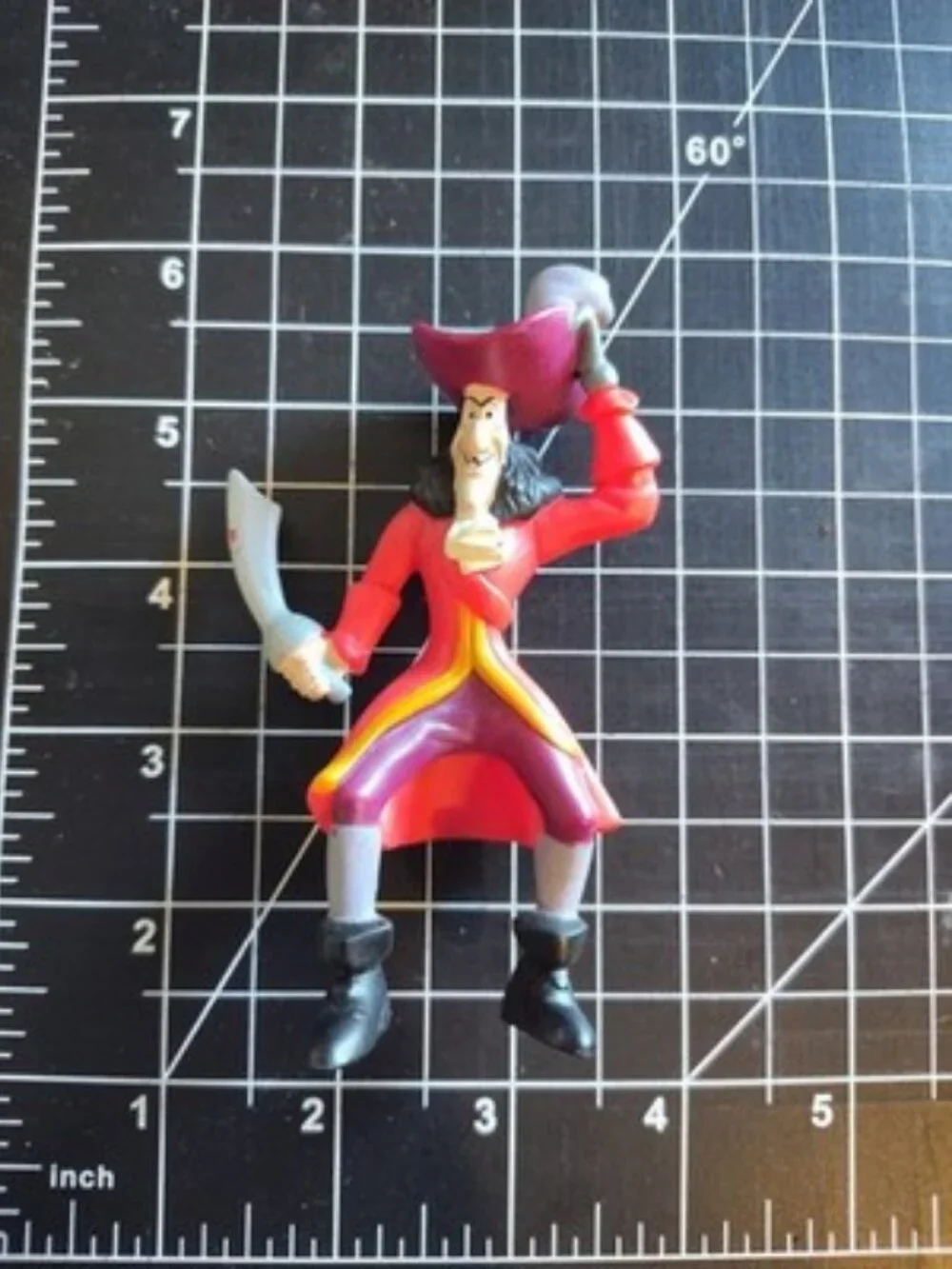 McDonalds Peter Pan Neverland Pirate ship CAPTAIN HOOK PVC figure 4